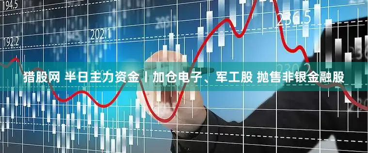 猎股网 半日主力资金丨加仓电子、军工股 抛售非银金融股